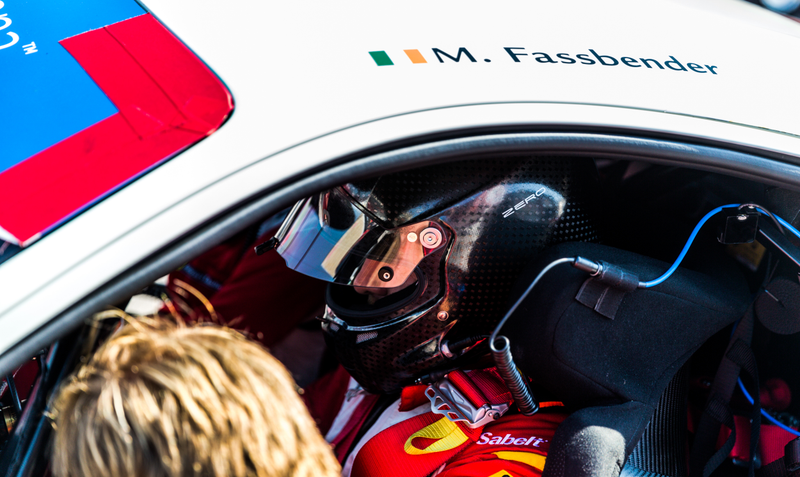Illustration for article titled Michael Fassbender May Be My New Favorite Actor Because He Doesn't Suck At Racing